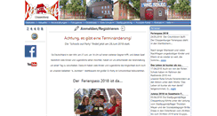 Desktop Screenshot of ferienpass-cloppenburg.de